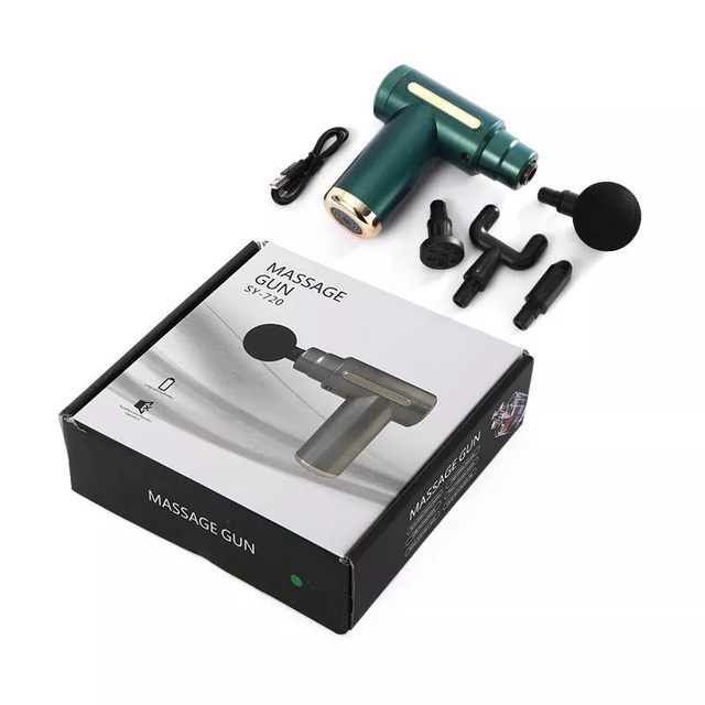 Muscle Mini Pocket Massage Gun Handheld Percussion Massage Gun Fascial Deep Tissue Massage Gun