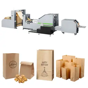 ROKIN BRAND machine bag paper with printing paper bag making machine