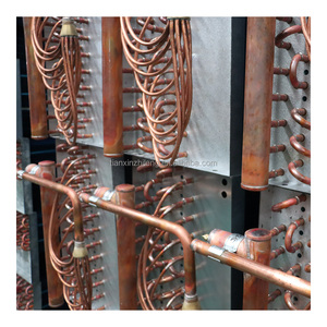 Refroidisseur d'air à 3 ventilateurs de haute qualité pour chambre froide, évaporateur moyen avec structure en tube de cuivre et ailettes d'aluminium, compatible électrique/au liquide - Product Image 3