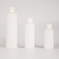 30ml 50ml 100ml 150ml 200ml 250ml 300ml 500ml 750ml 1000ml Bouteille ronde plate PEHD Boston Bouteille en plastique de shampooing de couleur personnalisée