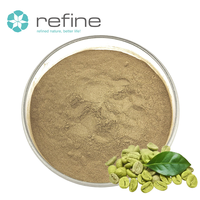 Meilleur prix pour l'extrait de grains de café vert en poudre 10:1, extrait de grains de café vert