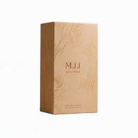 Boîte cadeau rigide personnalisée pour parfum avec votre propre logo, insert en éponge, impression de boîte de parfum de marque personnalisée, estampage à chaud du logo