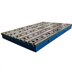 लौह सतह प्लेट निर्माता सटीक निरीक्षण और असेंबली के लिए टी-स्लॉट कास्ट आयरन प्लेटफॉर्म का निर्माण करते हैं - Product Image 1