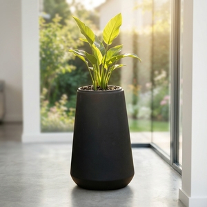 Maceta de Óxido de Magnesio Pulida a Mano, Estilo Nórdico, para Interiores, Contenedor de Plantas de MgO para Escritorio - Product Image 2