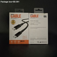Personalizable a granel más barato Simple Durable tela trenzada PD carga USB tipo C a 8 pines Cables