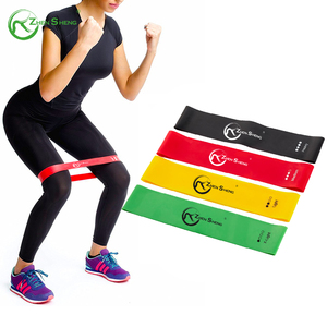 Zhensheng Fabricante REACH Fitness Banda elástica alta Entrenamiento de color personalizado Ejercicio Resistencia Bandas de bucle - Product Image 4