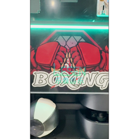 Machine de boxe à monnayeur personnalisée Lesen, populaire pour parcs d'attractions et salles d'arcade, jeu de frappe et de vente automatique