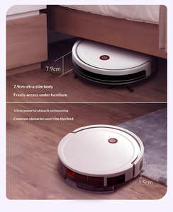 Smart All-in-One Robot Vacuum & <b>Mop</b> with App Control for Home and Car Use - Product Image 3