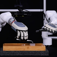 Mano Robótica Humanoide Dexrobot de 5 Dedos, Dexhand021 Pro 22 Dof, Mano Robótica Integrada con Muñeca, Destreza Casi Humana