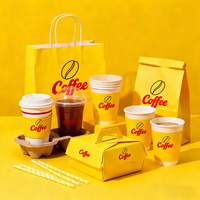 Gobelets à café en papier jetables personnalisés, recyclables, à double paroi, 8 oz, 12 oz, 16 oz, pour café, thé, crème glacée, avec couvercle
