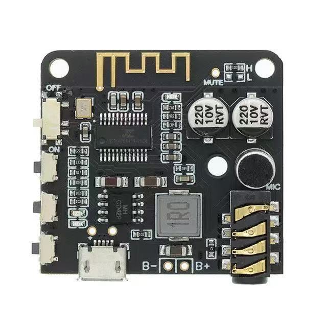 Custom for Bluetooth 5.0 Audio Receiver PCB Board High Layers Impedance Control Premium Home Appliance PCBA