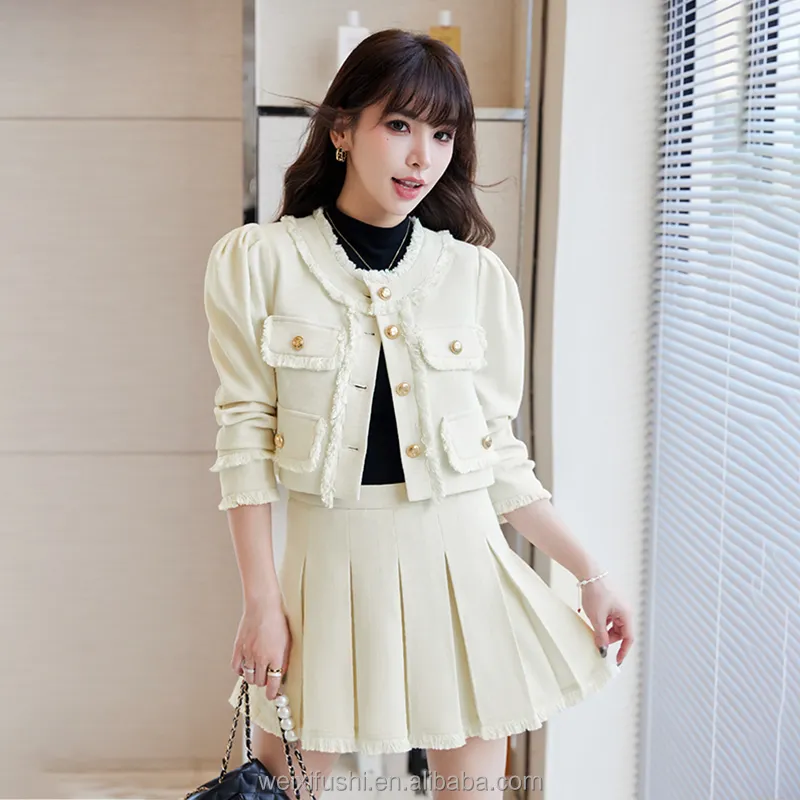 Terno feminino plus size de mangas compridas com botões, calças de negócios de cor sólida, jaqueta, saia profissional de escritório