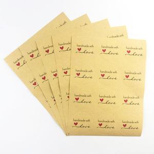 Etiquetas Adhesivas de Papel Kraft de Agradecimiento para Sobres y Paquetes - Product Image 5