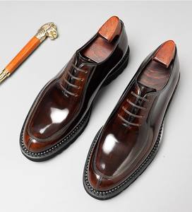 Zapatos Formales de Negocios para Hombre, Elegantes y Modernos, con Punta en Pico, Estilo Coreano, de Cuero, Versátiles - Product Image 5