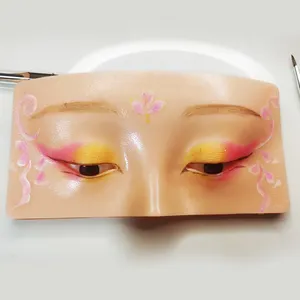 Coussin de pratique en Silicone 5D pour tatouage de sourcils et maquillage