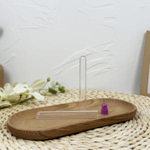 ท่อทดสอบพลาสติกแข็ง PS พร้อมจุกอุดหลอดไซโตรเมทรีการไหลของการรั่วไหลในห้องปฏิบัติการ - Product Image 1