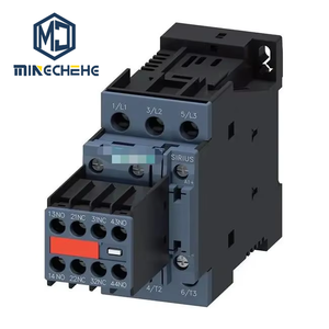 Contactor Eléctrico Industrial 3RT20261BB443MA0 3RT20261BB40, 11KW, Bobina de 24VDC para Control de Motor - Product Image 1