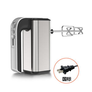 Batteur à œufs électrique transfrontalier en acier inoxydable, portatif, 300W, pour mélanger le beurre et la pâte - Product Image 1