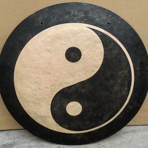 Puissant Gong du Vent YinYang TaiChi Fait Main pour la Guérison Sonore - Product Image 3