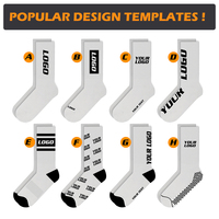 Chaussettes de sport classiques pour usage quotidien, chaussettes de sport décontractées pour hommes, chaussettes de sport noires, chaussettes de sport d'entraînement personnalisées, fabrication en usine