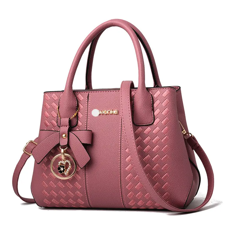 2022 OEM custom logo fashion purses designer pu leather women handbags