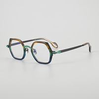 Montures de lunettes optiques légères en titane, design à monture complète, pour femmes, usage quotidien au bureau