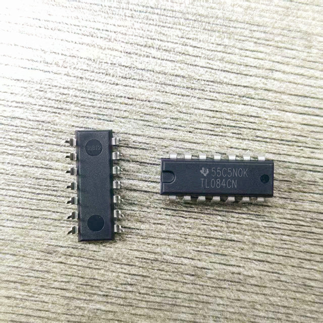 Brand New Original Direct Insertion TL084CN DIP-14 JFET Linear Instrument/quad Operational Amplifier Chip TL084CN