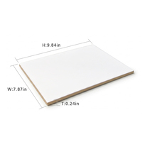 Carreaux de céramique vierges pour sublimation, pour impression photo, presse à chaud, carreaux blancs brillants pour décoration murale, artisanat, souvenirs, vente en gros