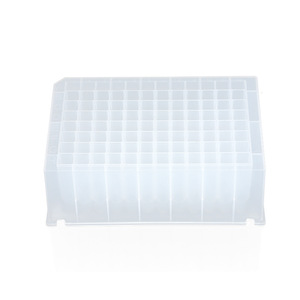 แผ่นไมโครเพลทพลาสติกสำหรับห้องปฏิบัติการ Kangmeng Deep Hole Plate 96 หลุม สำหรับเก็บตัวอย่างและการทดสอบ - Product Image 1