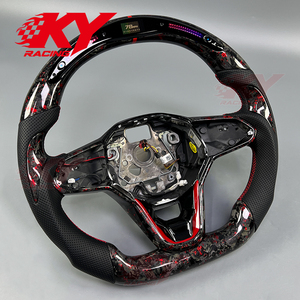 Volant personnalisé en fibre de carbone pour Volkswagen VW Golf 8 8.5 Mk8 GTI R TSI Touareg Tiguan Polo Jetta ID.X Passat T-ROC Atlas - Product Image 2