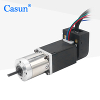 Moteur pas à pas industriel NEMA 11 avec encodeur, rapport de réduction 13, contrôle en boucle fermée, DC 24V, signal B/Z biphasé