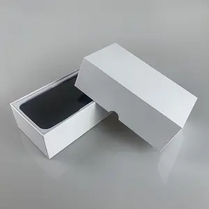 Imballaggio del telefono cellulare della scatola di imballaggio di eco del telefono cellulare del cartone di carta rigida bianca all'ingrosso su ordinazione con la forma di EVA