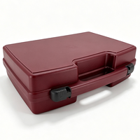 U-S008 Boîte de rangement robuste en plastique PP de 18 pouces, portable, avec mousse EVA EPE PU découpée sur mesure