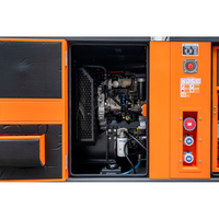 Generador diésel silencioso de 150 kVA, 160 kVA, 250 kVA, 220 V, monofásico, generador de respaldo industrial.