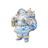 Broches de Diseño Barroco de Lujo con Animales e Insectos para Hombres y Mujeres, Joyería Inspirada en Porcelana Azul y Blanca, Accesorios de Moda