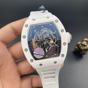 Reloj Mecánico de Alta Calidad KV Factory, Reloj de Cerámica Blanca RM011 de Moda, Reloj de Hombre de Primera Calidad - Product Image 1