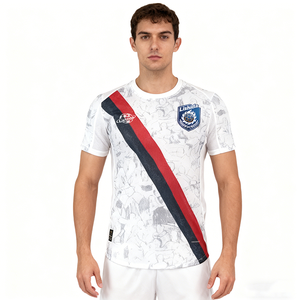 Maillot de football européen personnalisable - Service OEM <span class=keywords><strong>Man</strong></span> <span class=keywords><strong>City</strong></span> 25/26, découpe automatisée, ensembles d'équipe de football 100% polyester - Product Image 5