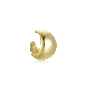 CANNER Pendientes de Oreja de Moda Sin Perforación, Chapados en Oro de 18K, Gruesos, de Plata S925, Tipo Clip, Joyería para Mujer - Product Image 1