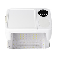 Séchoir à ongles UV LED professionnel portable avec coussinets de main souples, lampe à gel à séchage rapide pour usage domestique et en salon