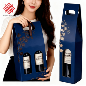 Boîte Cadeau Personnalisable Baoren 750ml pour Vin Rouge – Emballage Écologique et Recyclable en Matériaux Recyclés de Qualité Alimentaire Premium - Product Image 6