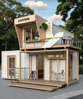 Maison conteneur en acier de luxe préfabriquée, extensible et respirante, installation rapide, maison capsule spatiale préfabriquée, chambre, école