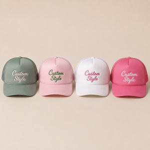 Custom Cotton 5 Panel Hat Warm Bucket <b>Cap</b> With Embroidery Logo for Women Winter - Product Image 2