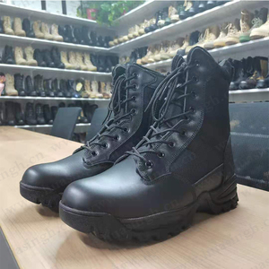 HY,Traffic Patrol Shock-proof EVA+rubber Outsole Black Combat <strong>Boots</strong> No-marking Durable <strong>Tactical</strong> <strong>Boots</strong> Popular in <strong>USA</strong> HSM310 - Product Image 5