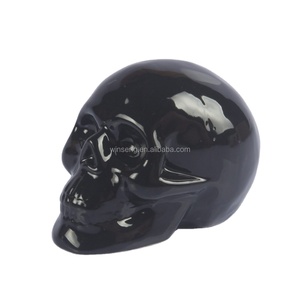 Hot Custom Made Ceramic Skull Money Box Table Ware Collection - Product Image 1