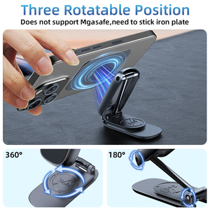 Tablero de instrumentos 360 Rotación Soporte magnético para teléfono de automóvil para soporte de metal - Product Image 4