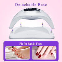 Professionnel Bleu Violet/Rouge Lumière Uv Gel Led Lampe À Ongles 280 Watt Sèche-Ongles Uv Led Lampe Sun x5 Plus Pour Ongles