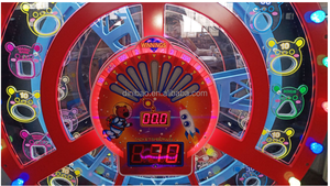 Machine de jeu d'arcade à pièces à fort rendement, <span class=keywords><strong>roue</strong></span> de Ferris à ours, billets de loterie, jeux d'arcade d'amusement - Product Image 5