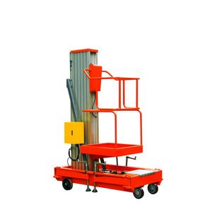 CE ISO Menyetujui Satu Orang Orang Lift Dua Tiang Mewah Aluminium Alloy Lift/Lift Bergerak Hidrolik Aluminium lift - Product Image 1