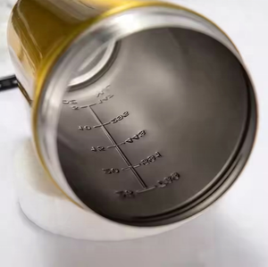 Vaso de batido de proteína aislado al vacío de acero inoxidable de 500ML con agitador de bola de acero inoxidable para gimnasio - Product Image 2