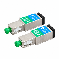 Adaptor Fiber Optik SC APC Jantan ke SC UPC Betina